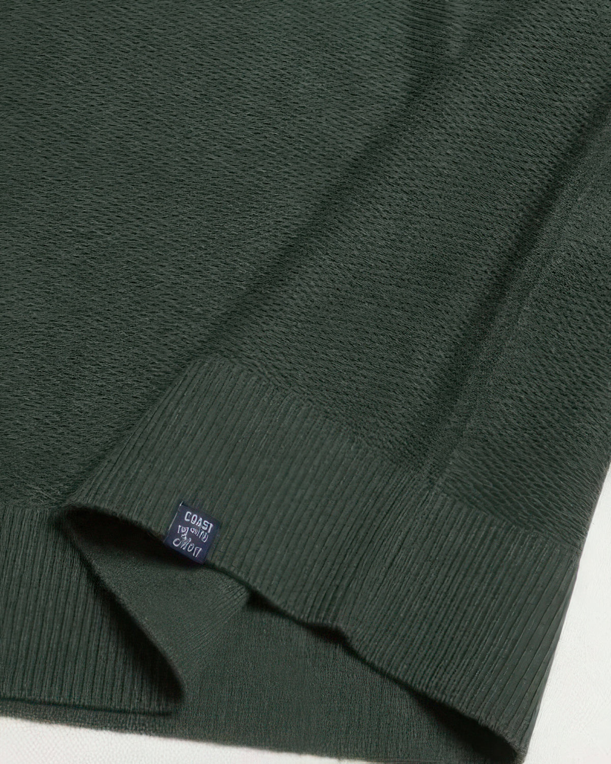 Modern Johnny Sweater in Green Heather