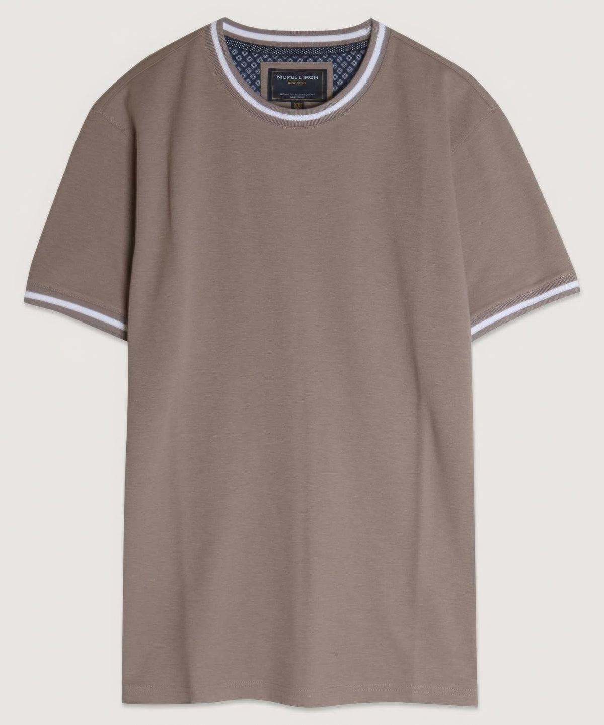 Interlock Crew Tee in Hazelnut