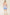 Blue Crushed Chiffon Tiedye Smocked Waist