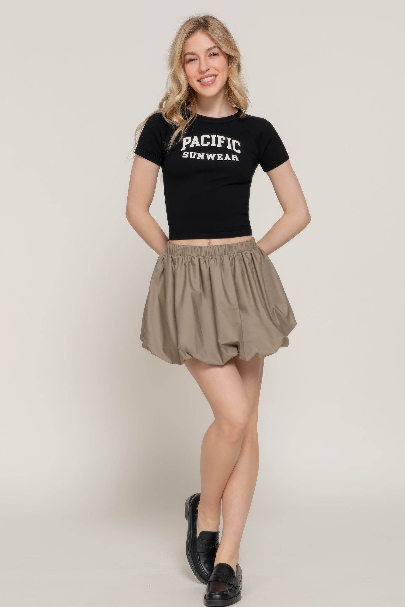 Balloon Mini Skirt - DaTrendStore.Com