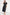 Black Front Tied Buttoned Short Sleeve Dress