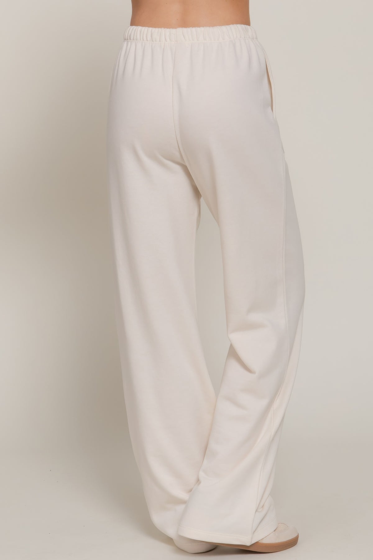 Buttercream Waistband Print Detail Sweatpants