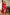 Half Sleeve Two Piece Sets - Red