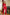 Half Sleeve Two Piece Sets - Red