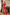 Half Sleeve Two Piece Sets - Red