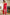 Half Sleeve Two Piece Sets - Red