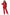 Sequin Collared Two Piece Set - Red