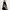 Chevron Trim Poncho With Faux Fur Collar - Black