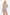 LS Belted Button Up Jacket & Pencil Skirt Set - Khaki
