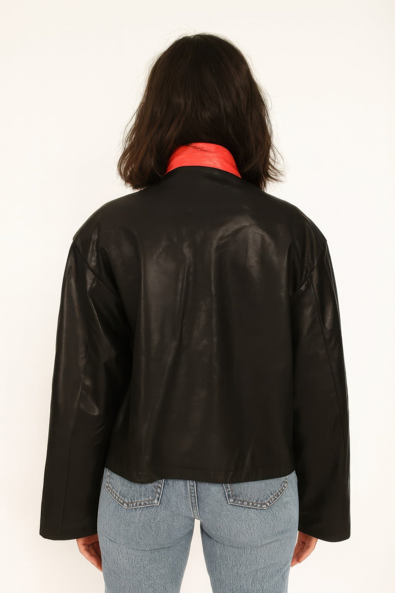 1988 Faux Leather Motor Jacket