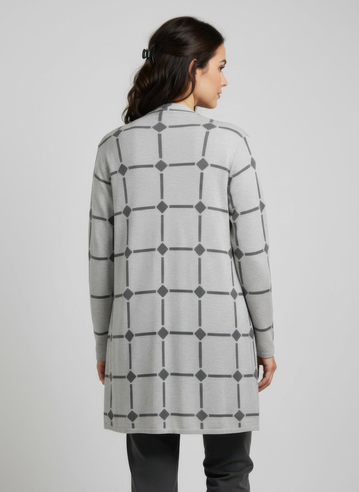 By Design Open Cardigan Sweater - Grey