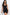 Ribbed Split Neck Tank Mini Dress