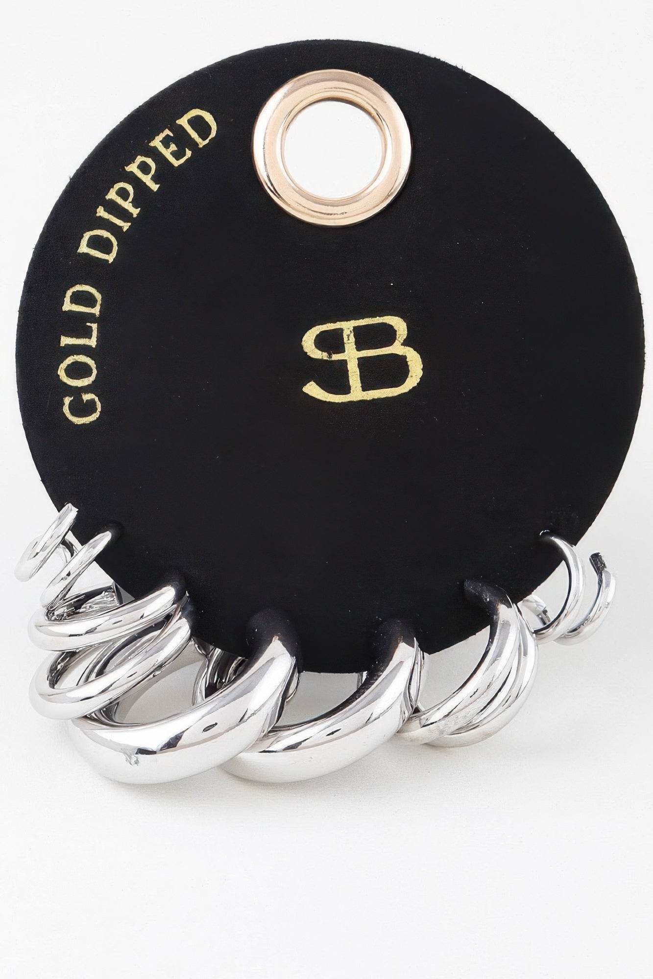 Multi Shiny Hoop Earrings Set - DaTrendStore.Com