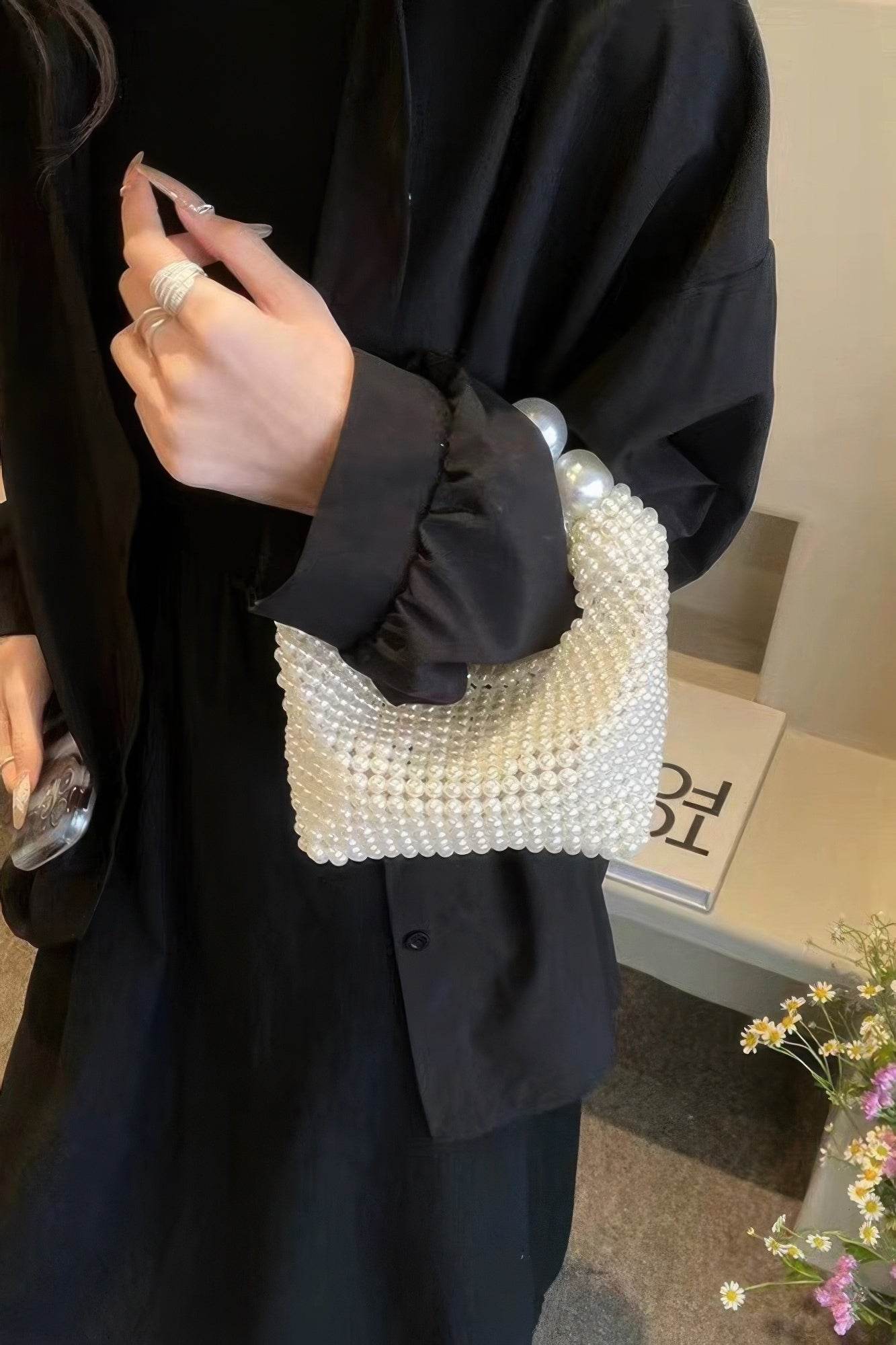 Pearl Elegance Handbag - DaTrendStore.Com