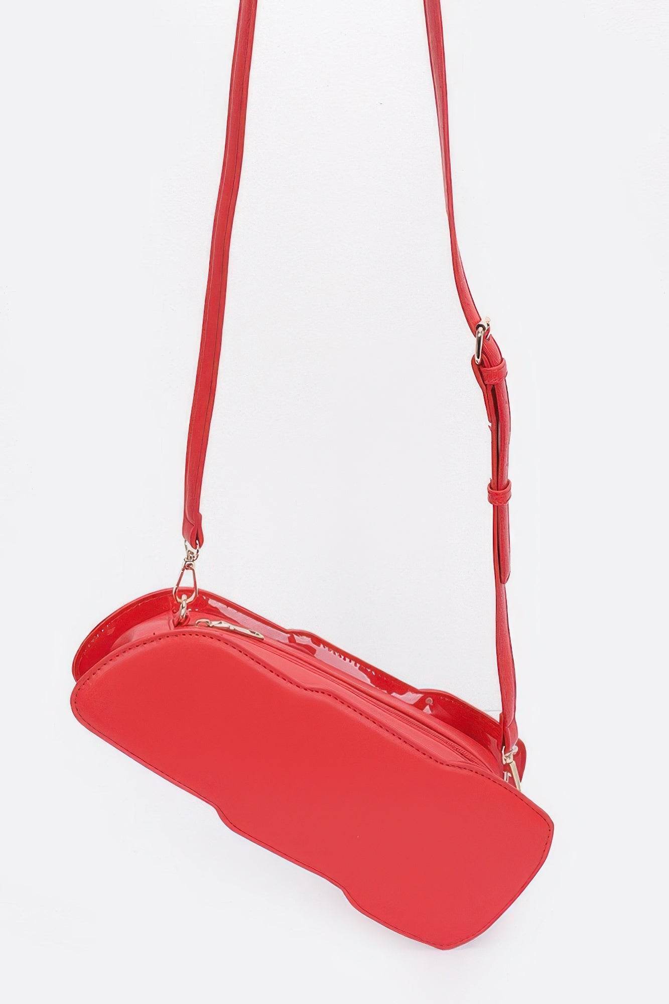 Faux Leather Lipstick Novelty Bag - DaTrendStore.Com