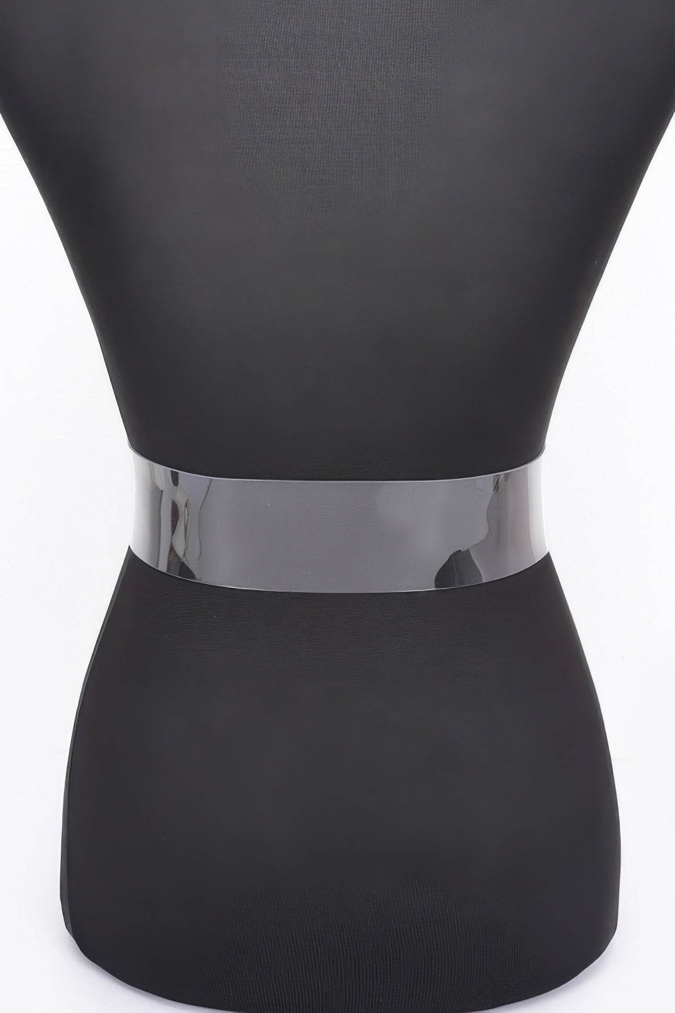 Rhinestone Metal Buckle Clear Belt - DaTrendStore.Com
