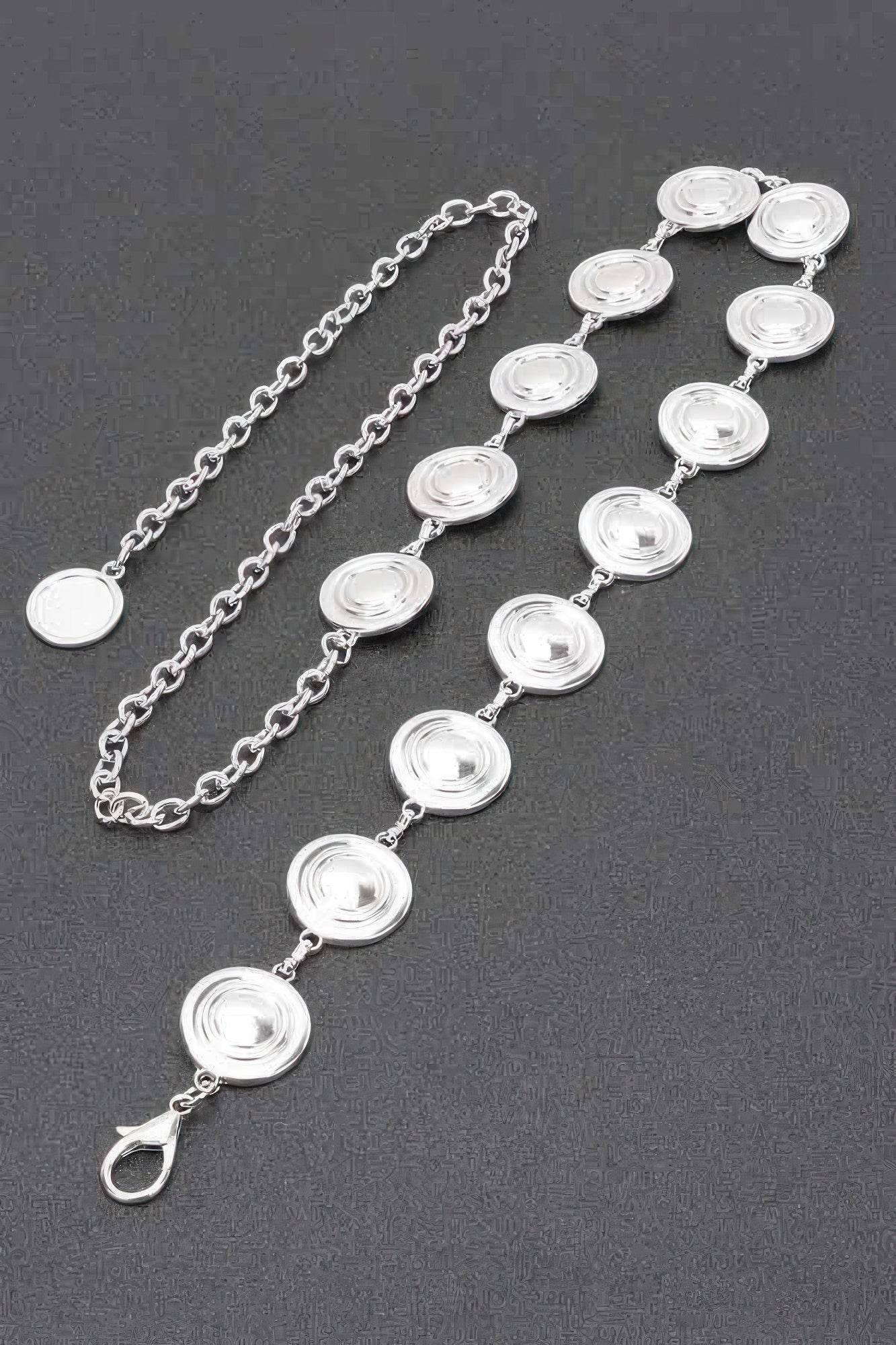 Round Metal Chain Belt - DaTrendStore.Com