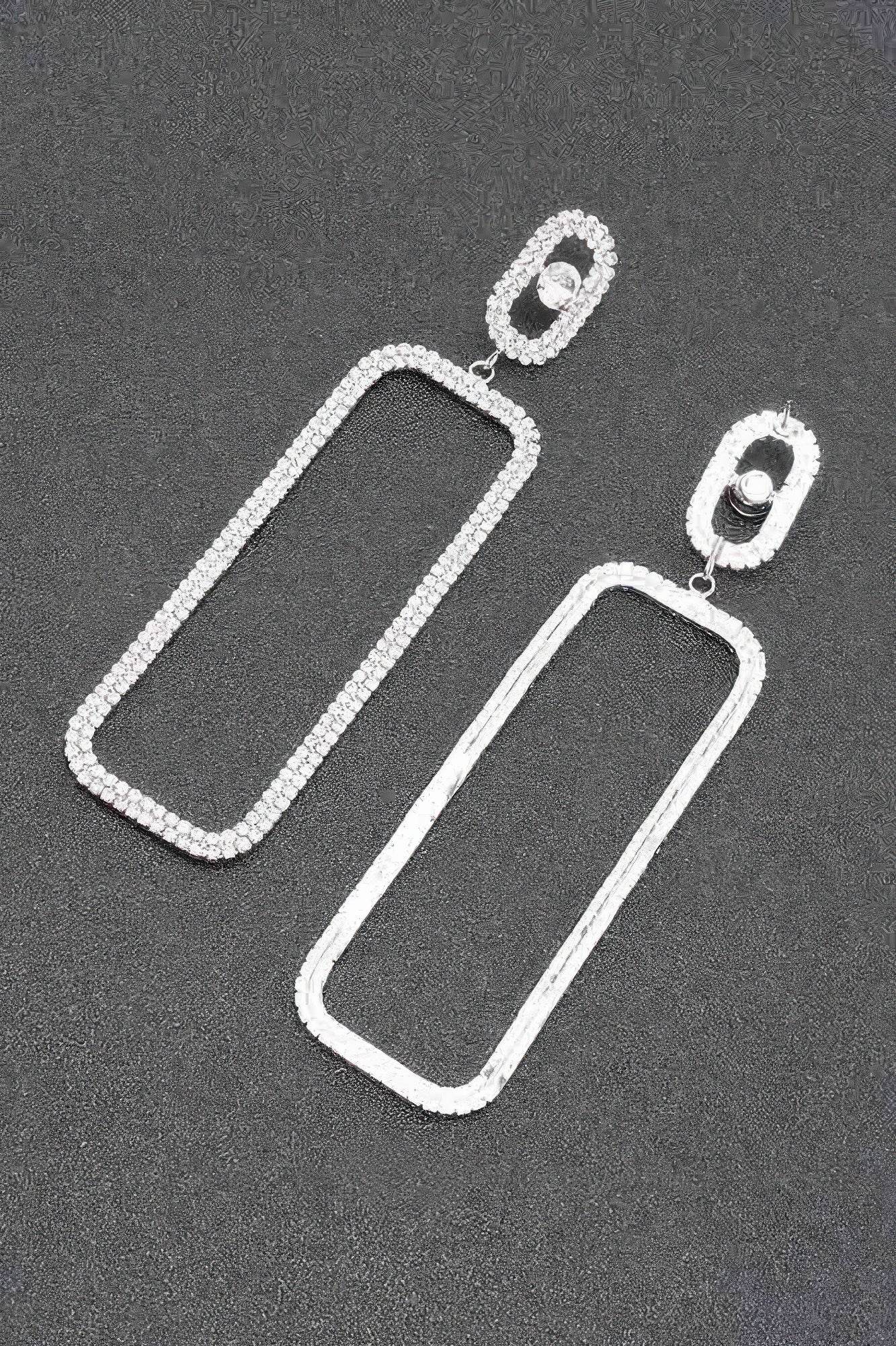 Rhinestone Earring - DaTrendStore.Com