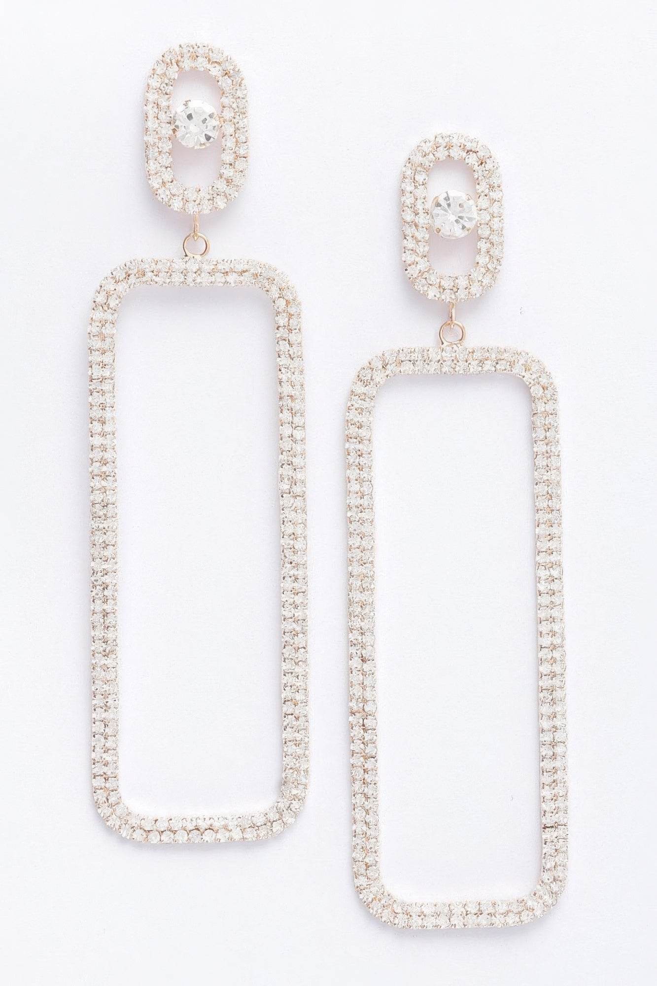 Rhinestone Earring - DaTrendStore.Com