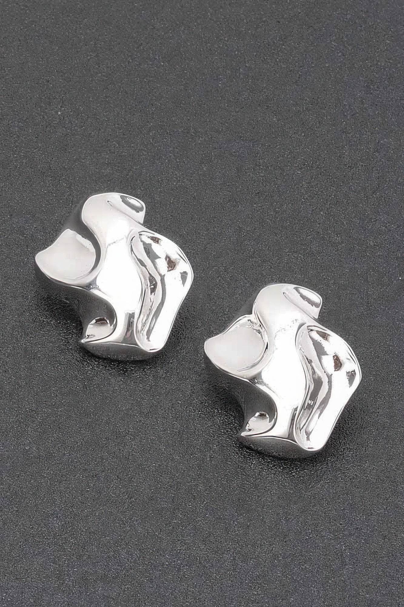 Gold Plated Metal Earring - DaTrendStore.Com