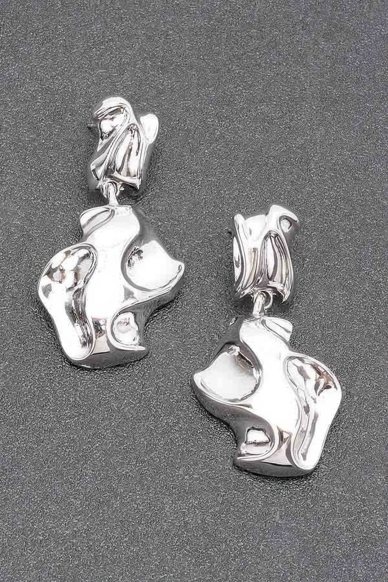 Gold Plated Metal Earring - DaTrendStore.Com