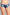 Blue Strings Attached Shorts