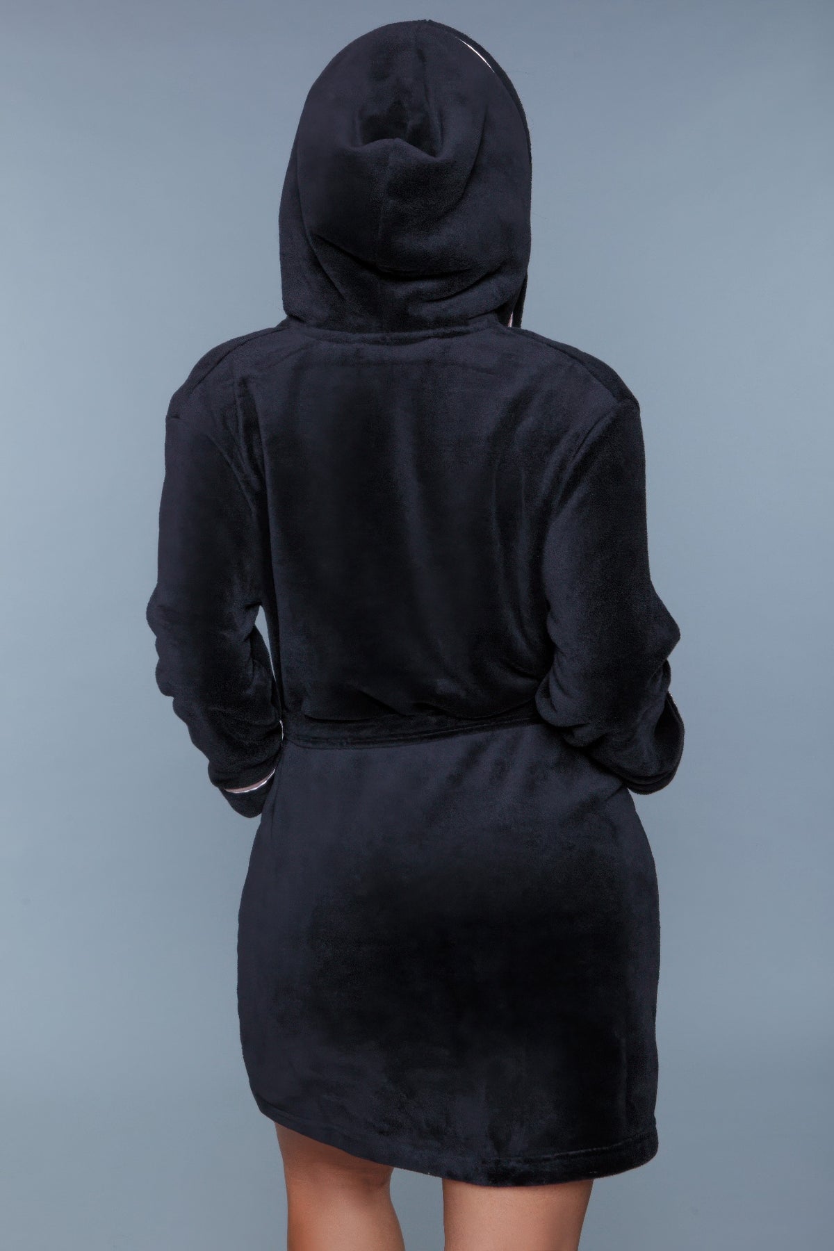 Alyssa Robe in Black