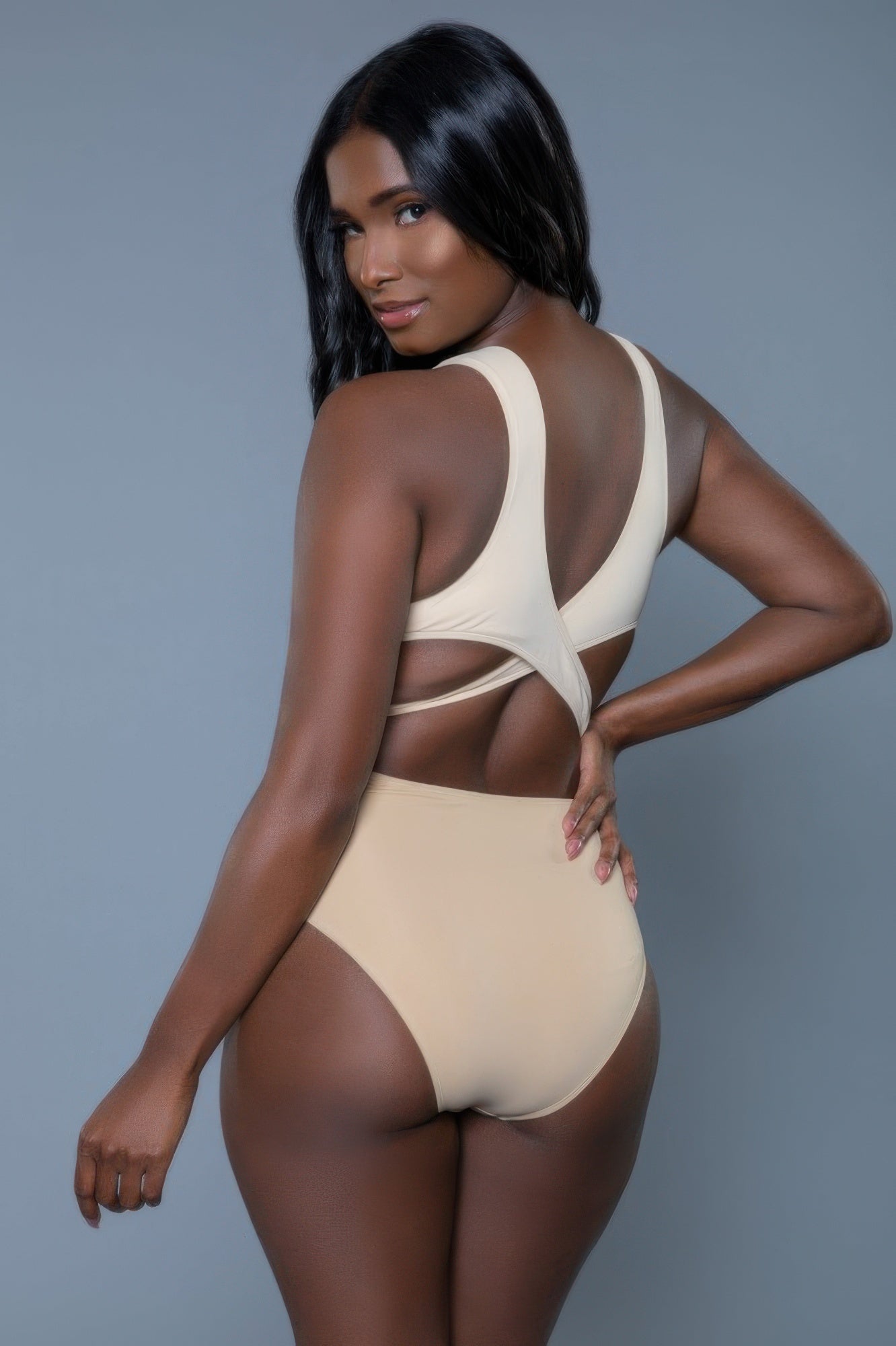 Mia Color Block One-Piece Swimsuit