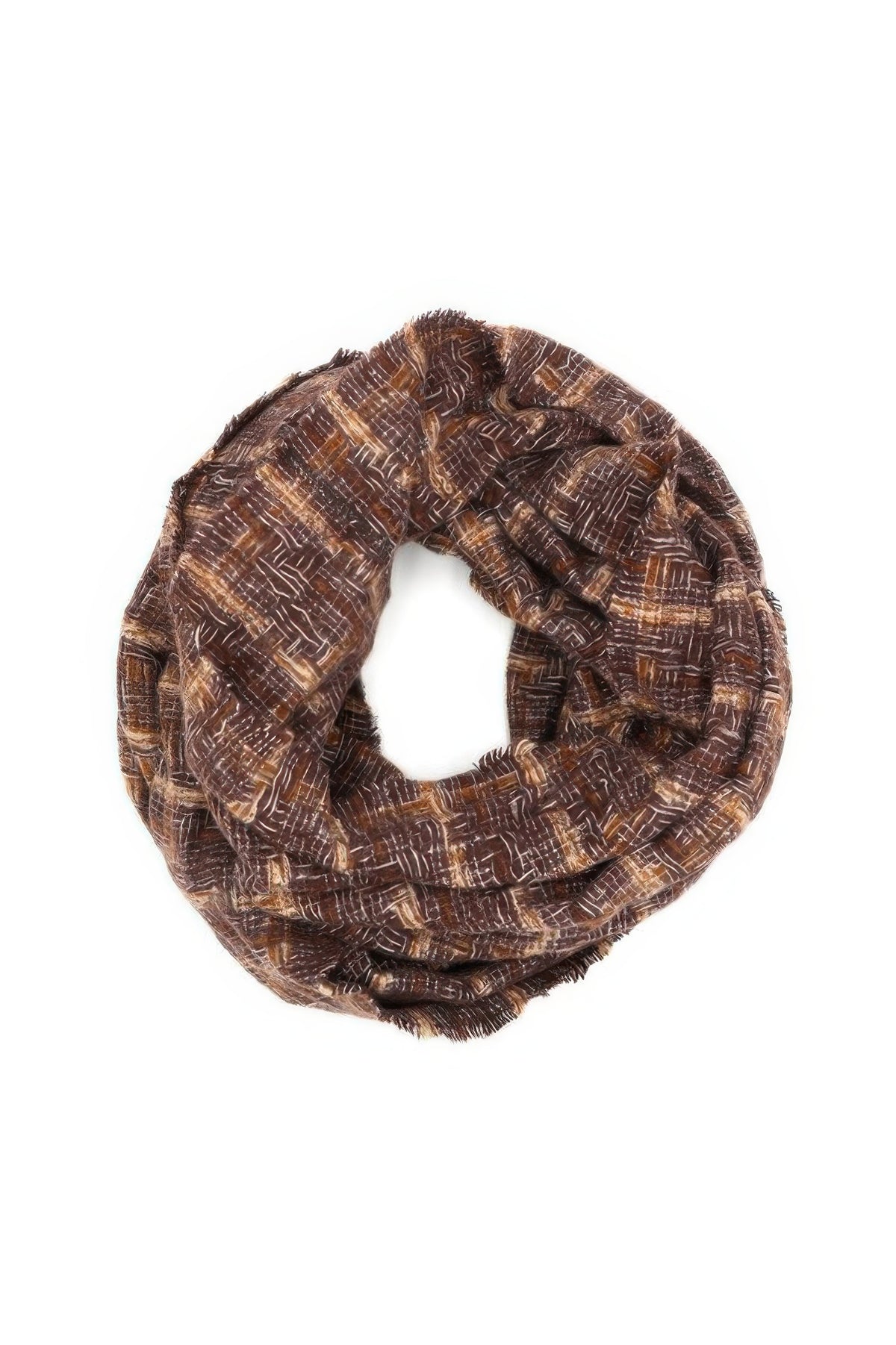 Plaid Infinity Scarf - DaTrendStore