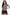 Women's Pineapple Knit Striped Polo Crop Top