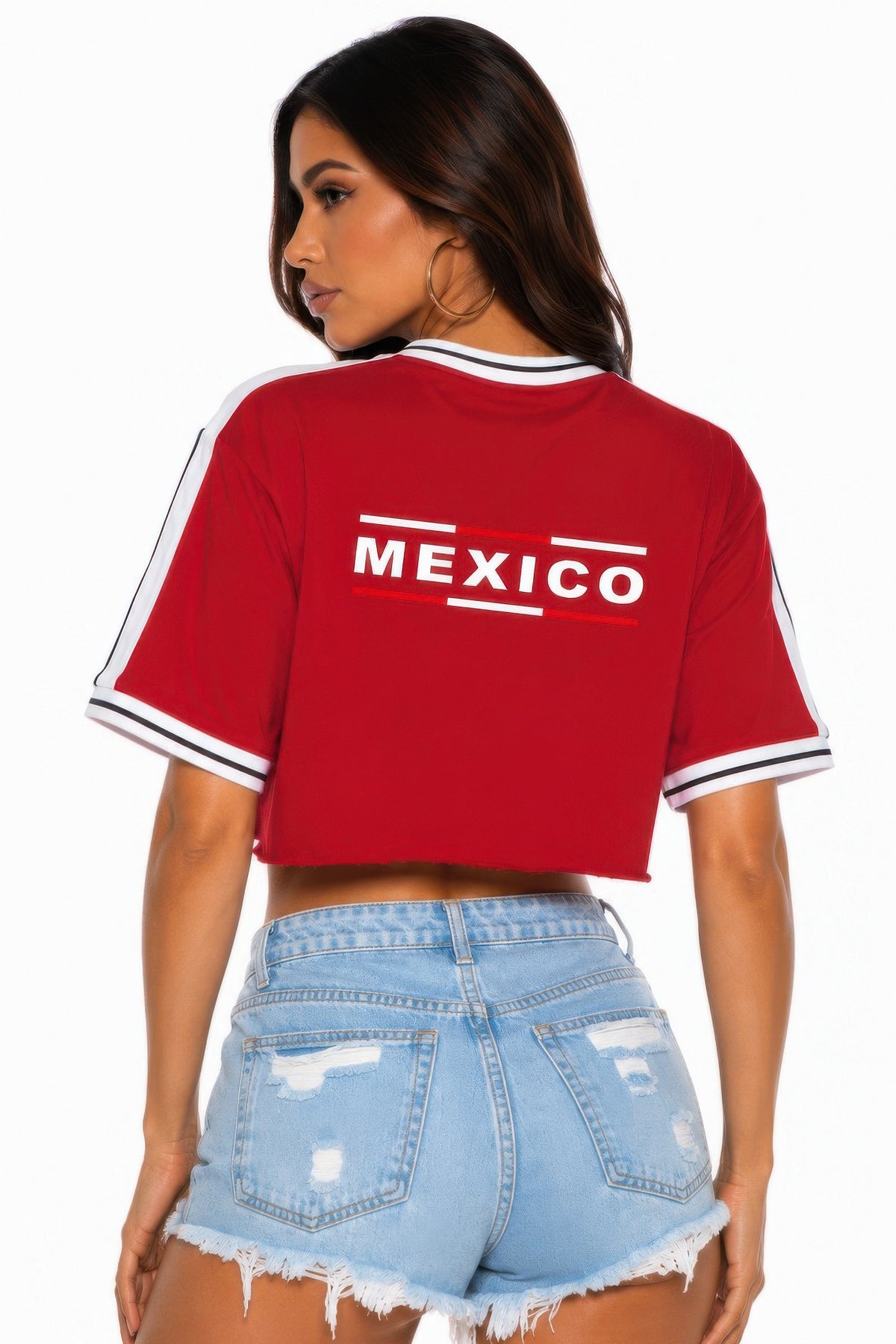 Short Sleeve Cotton Mexico Print Shirt - Style 3