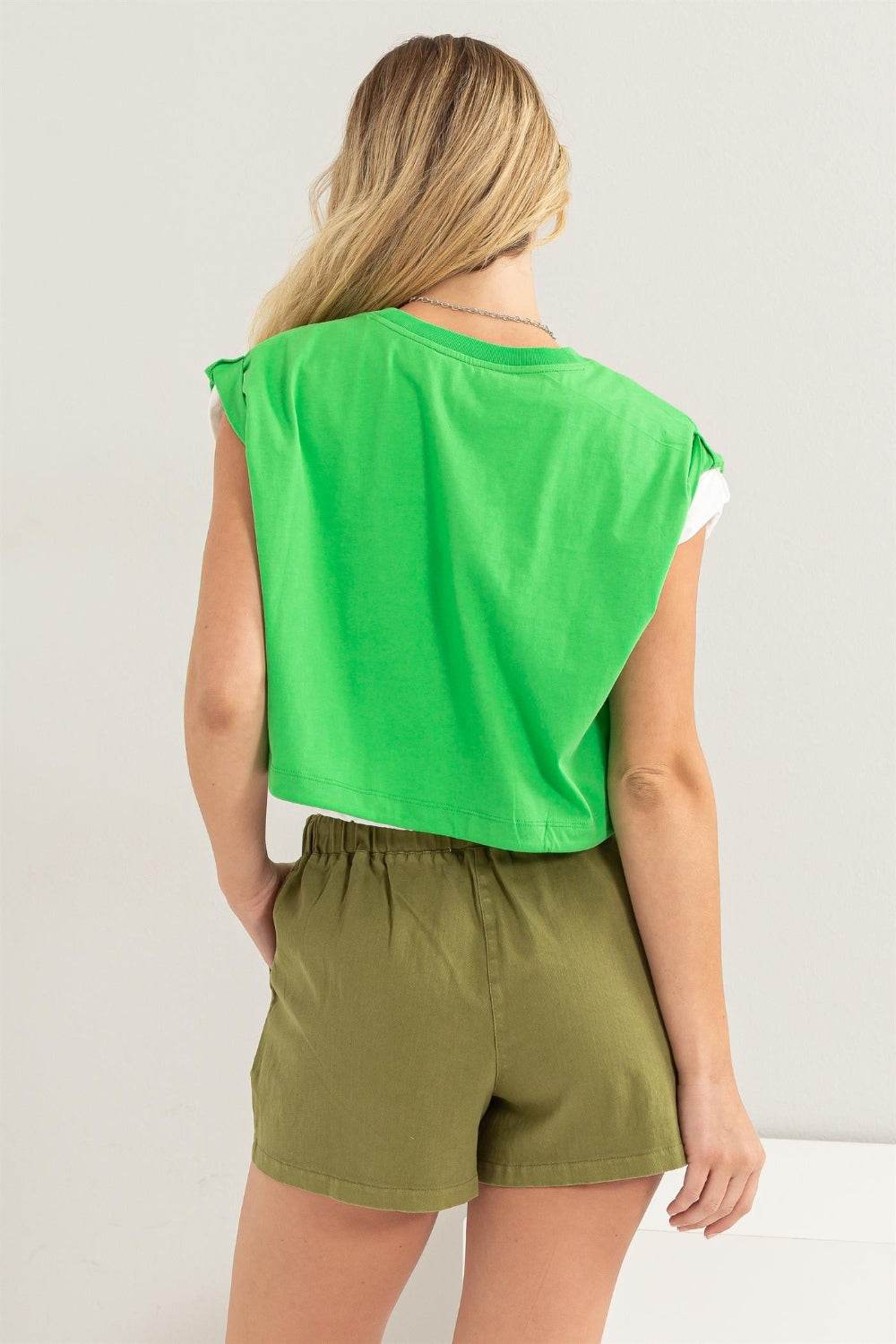 HYFVE Drawstring Hem Crop Top - DaTrendStore.Com
