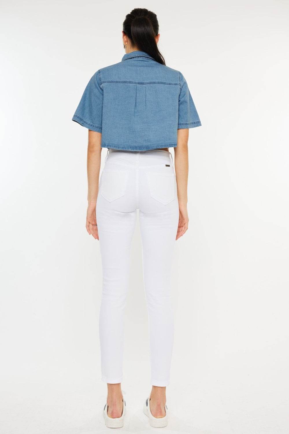 Kancan High Rise Ankle Skinny Jeans - DaTrendStore.Com
