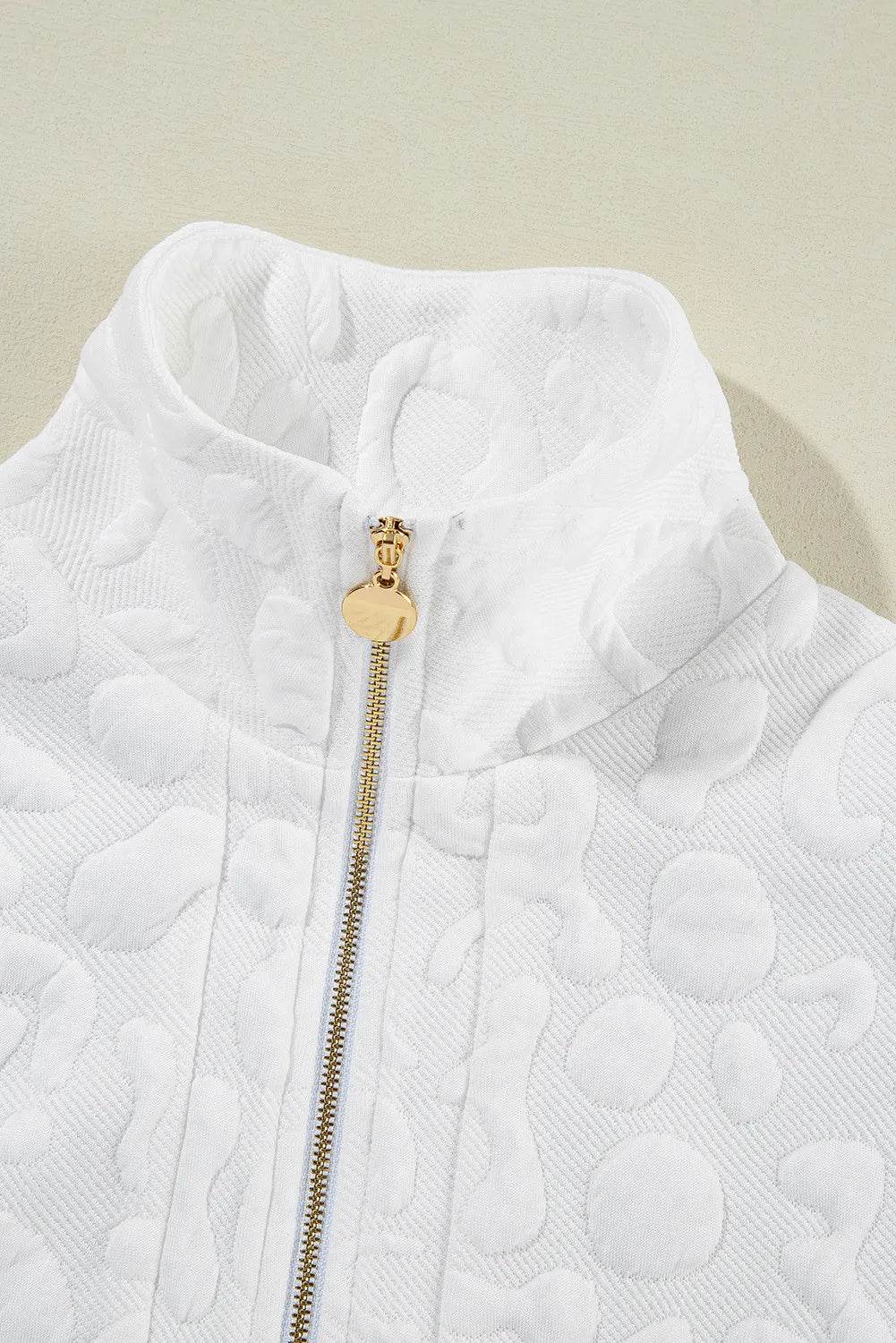 Half Zip Short Sleeve Top and Shorts Set - DaTrendStore.Com