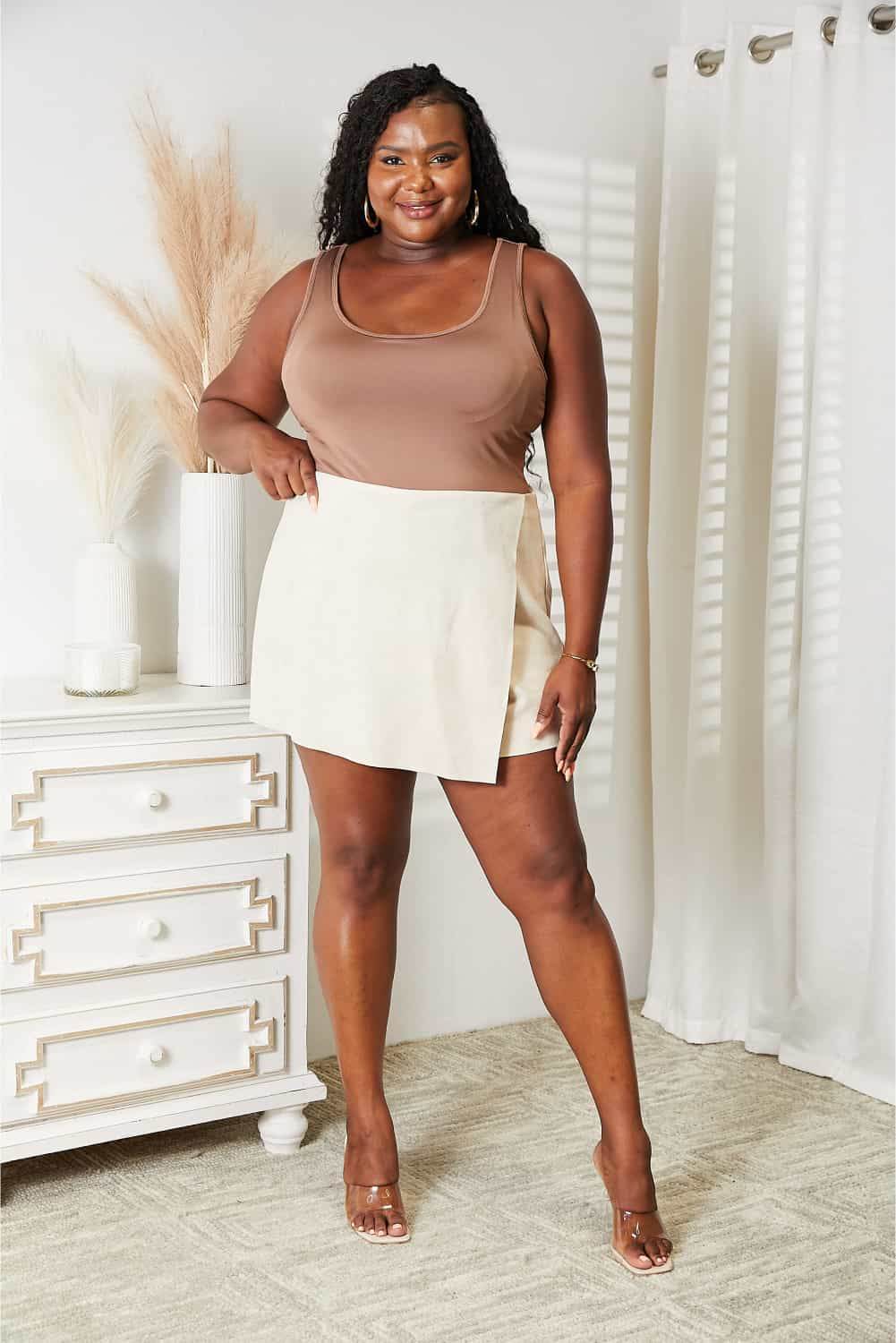 HEYSON Full Size Mini Skort - DaTrendStore.Com
