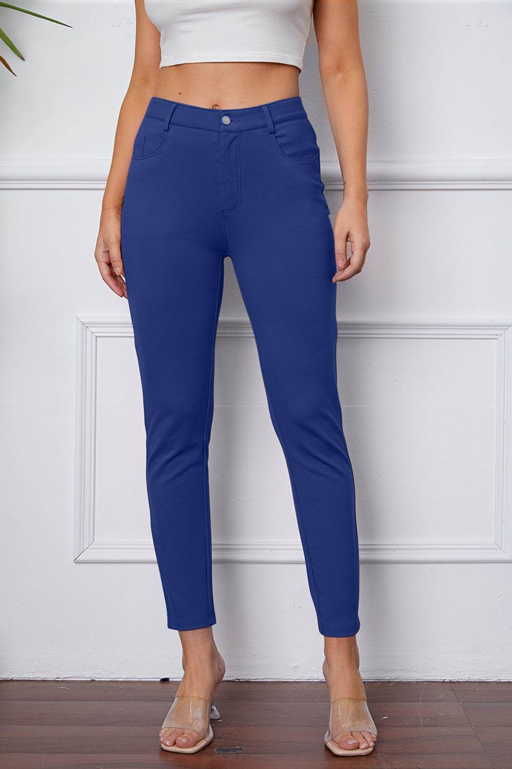 StretchyStitch Pants by Basic Bae - DaTrendStore.Com
