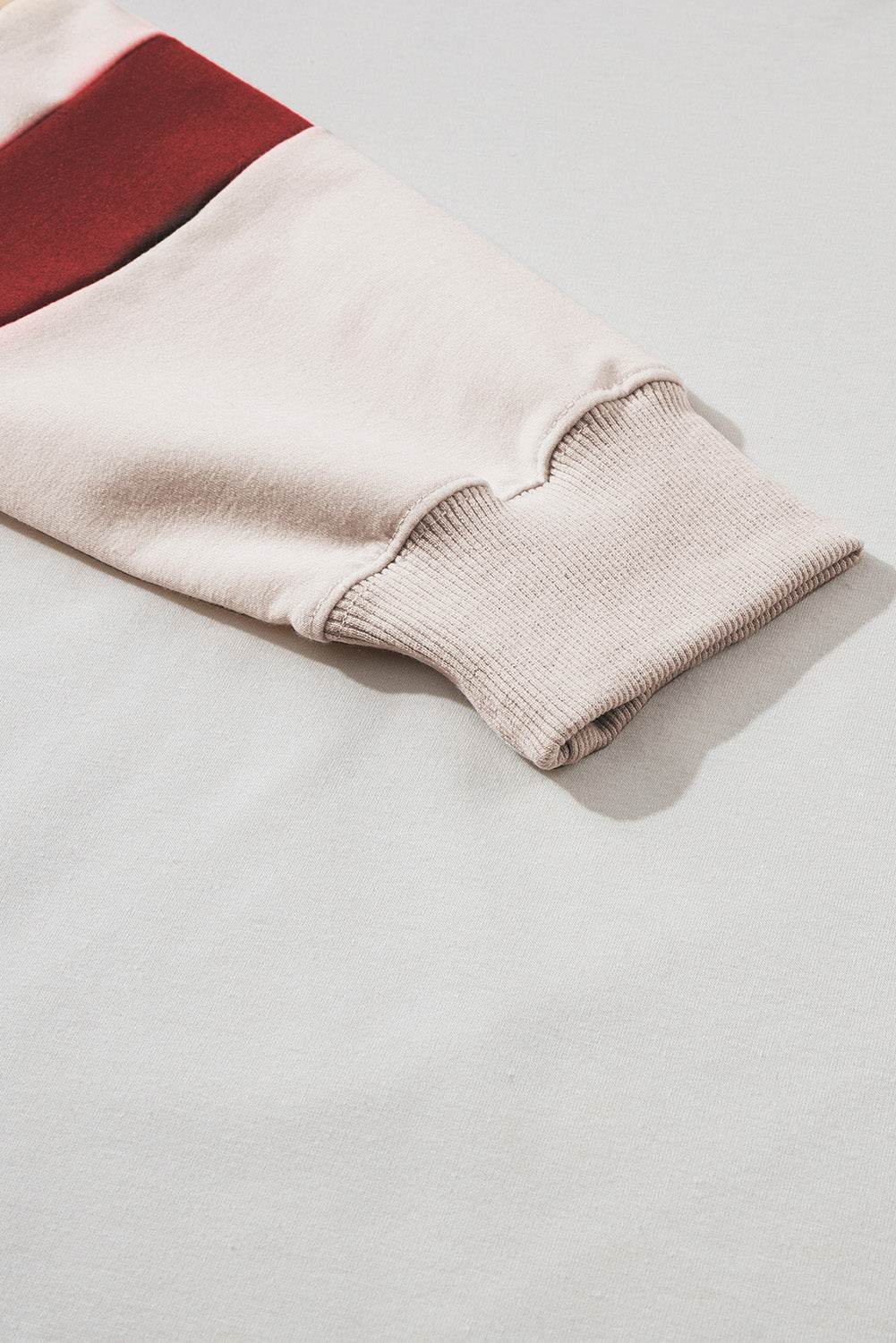Striped Round Neck Sweatshirt and Drawstring Joggers Set - DaTrendStore.Com