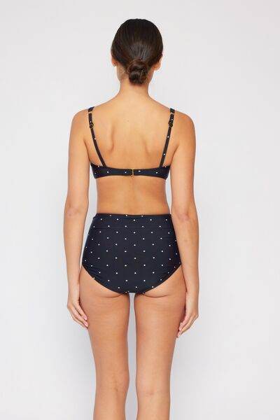 Marina West Swim Take A Dip Twisted High-Rise Bikini Set - DaTrendStore.Com