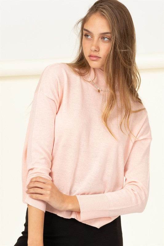 Warm Personality High-Neckline Sweater - DaTrendStore.Com