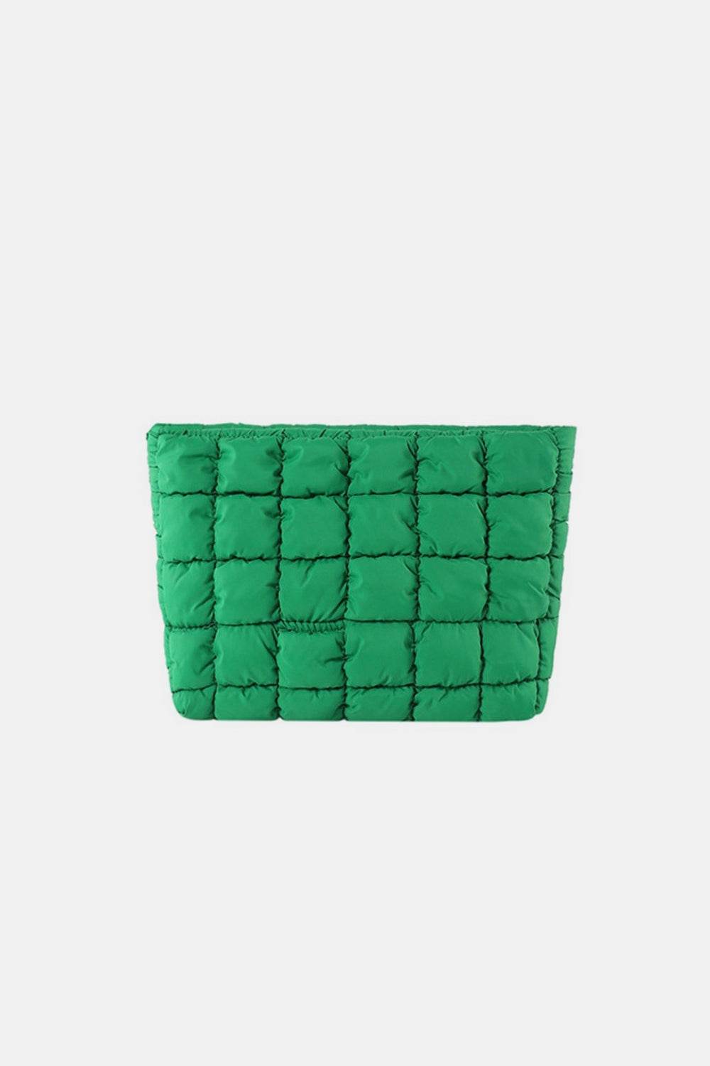 Zenana Quilted Puffy Pouch Clutch Bag - DaTrendStore.Com