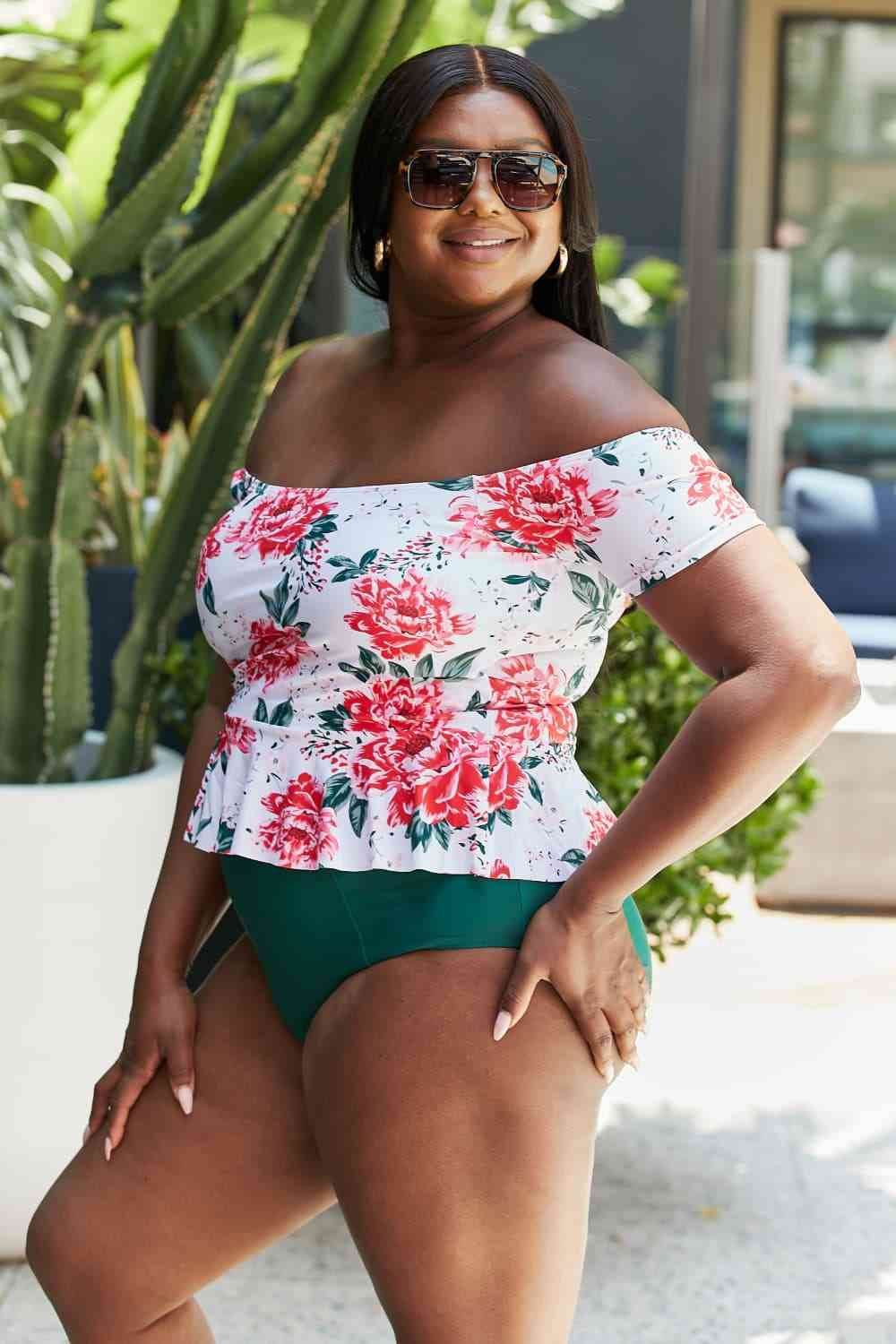 Marina West Swim Coastal Cutie Tankini Swimsuit Set - DaTrendStore.Com