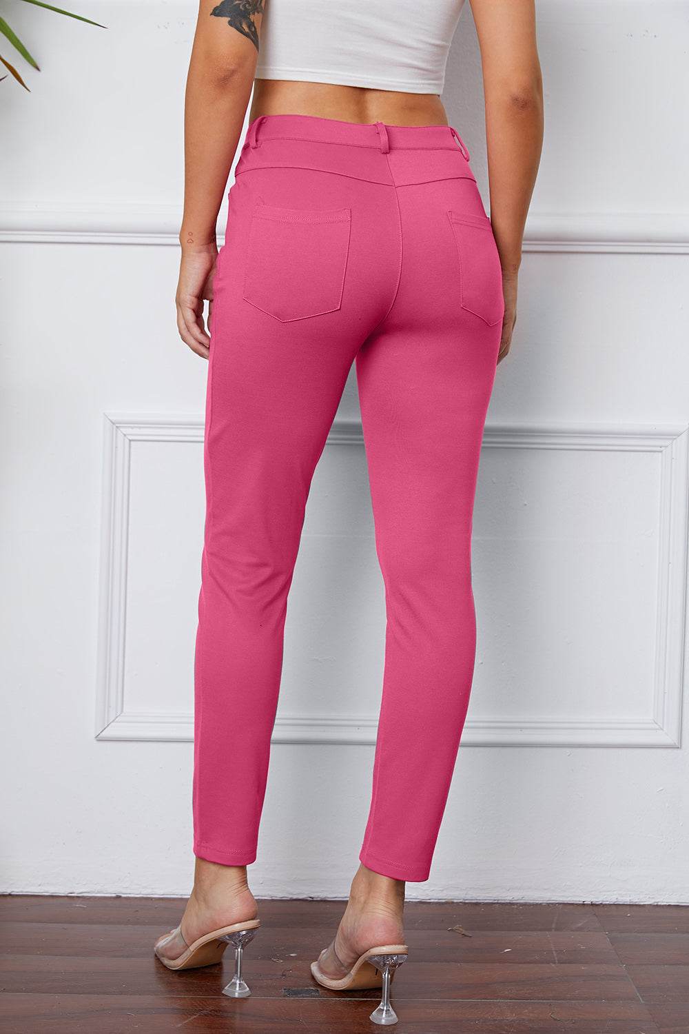 StretchyStitch Pants by Basic Bae - DaTrendStore.Com