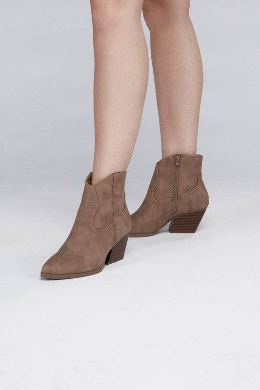 Abeam Western Booties - DaTrendStore.Com