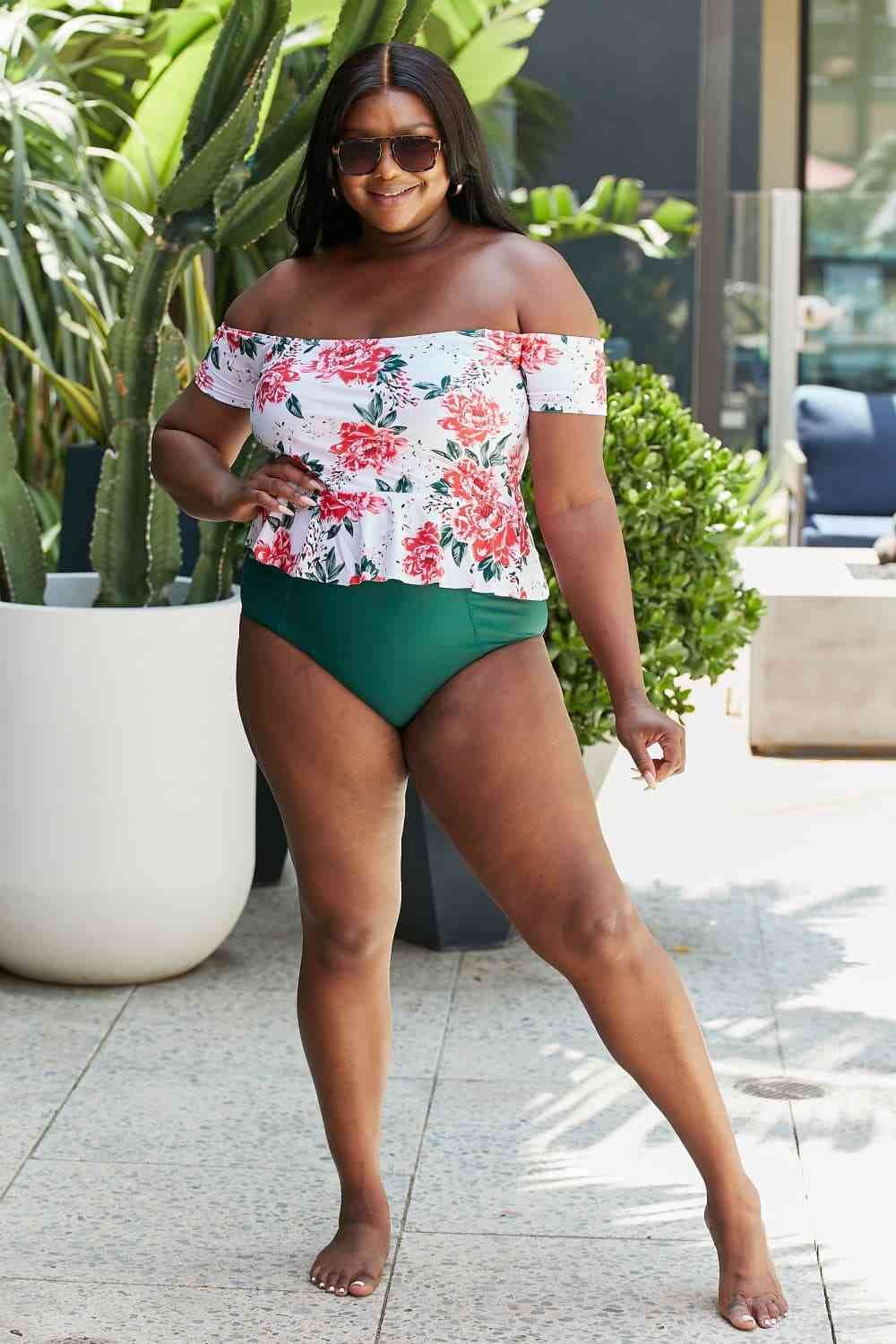 Marina West Swim Coastal Cutie Tankini Swimsuit Set - DaTrendStore.Com