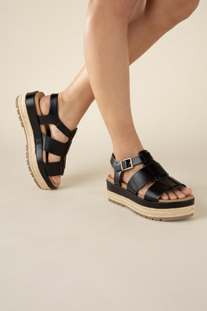 MCLEAN-S Espadrille Gladiator Sandals