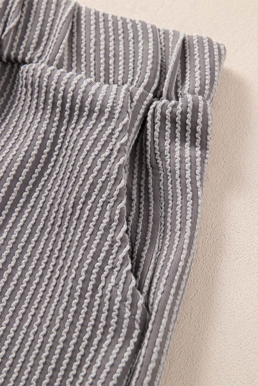 Round Neck Sleeveless Top and Shorts Set - DaTrendStore.Com