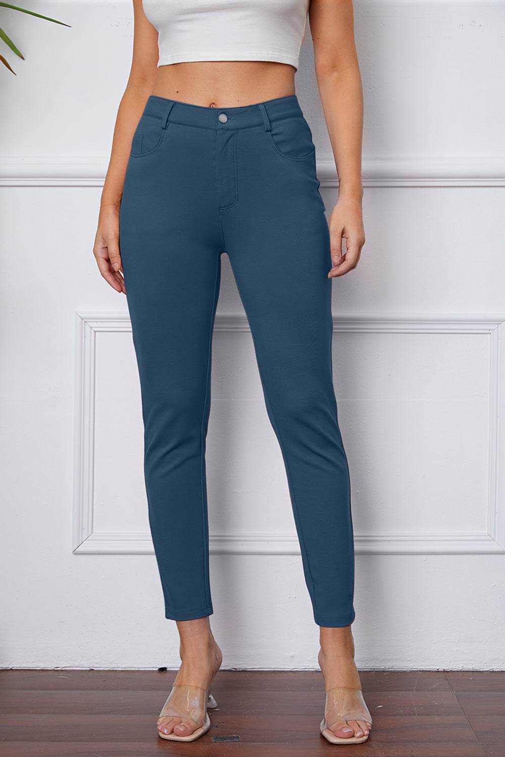 StretchyStitch Pants by Basic Bae - DaTrendStore.Com