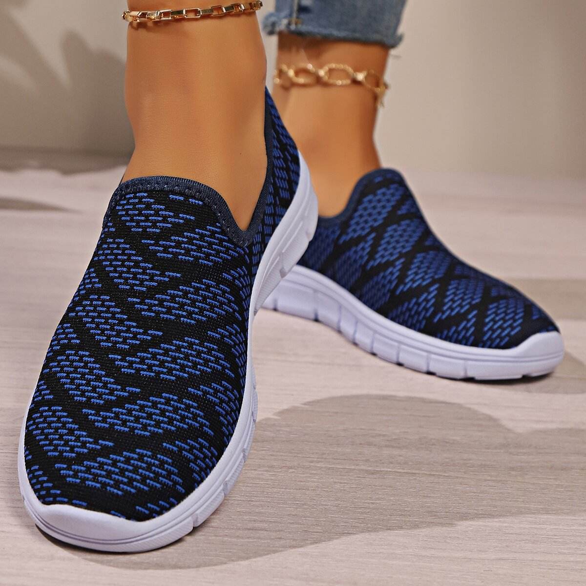 Round Toe Flat Slip-Ons - DaTrendStore.Com