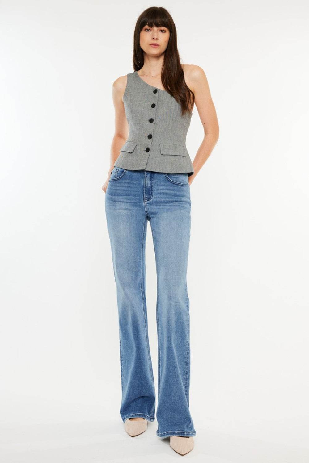 Kancan Ultra High Rise Cat's Whiskers Jeans - DaTrendStore.Com
