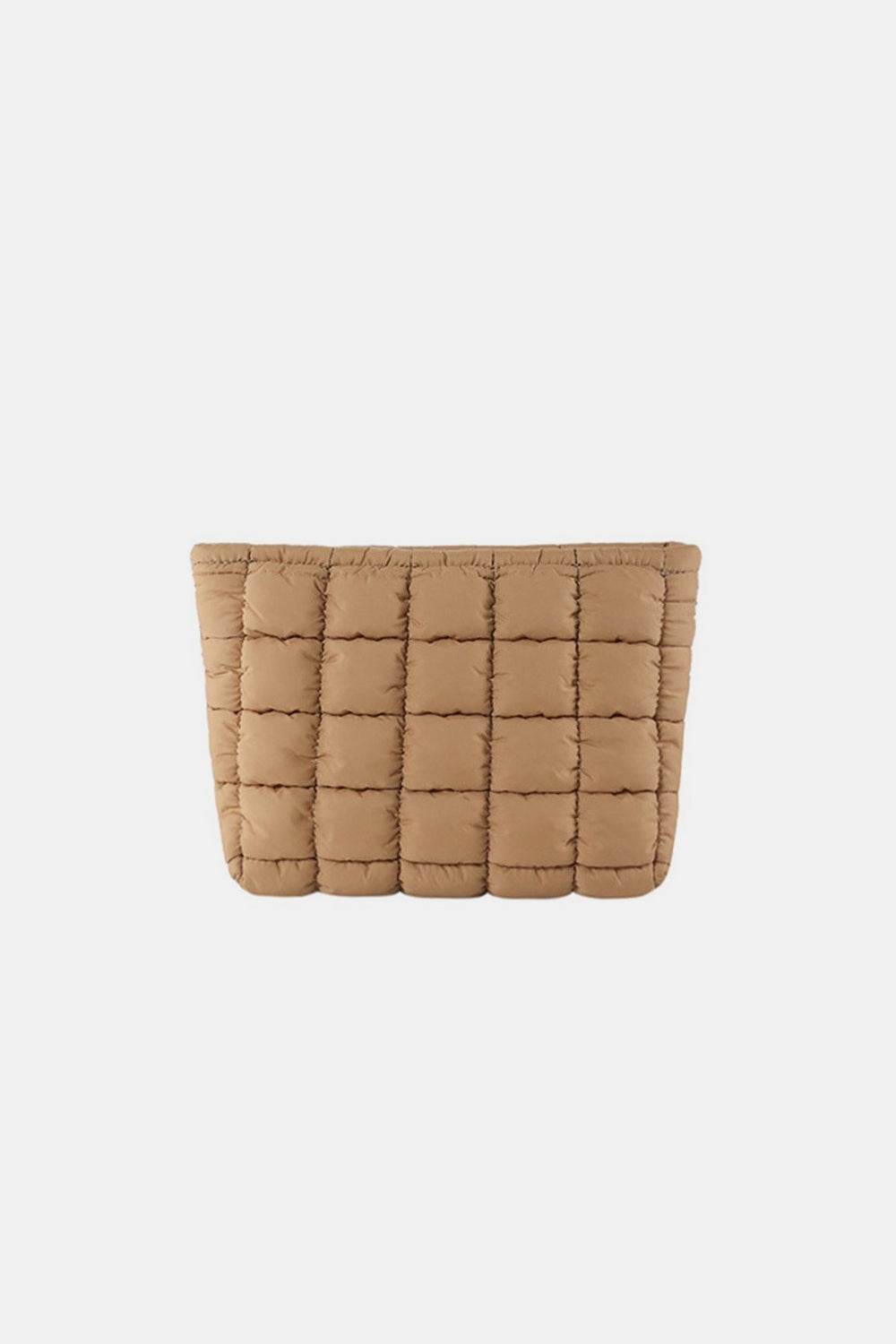 Zenana Quilted Puffy Pouch Clutch Bag - DaTrendStore.Com
